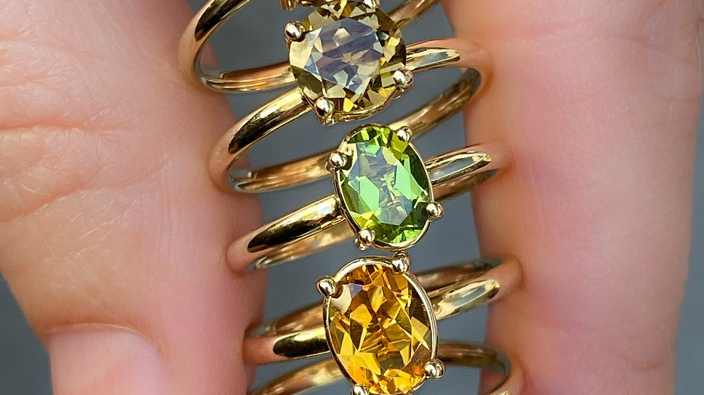 All About Birthstone Rings: A Sparkling Journey - Loveden Jewelry